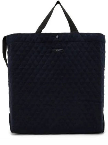 Carry All Tote Dk Navy CP Quilted Corduroy 23F1H015 NQ377 SD019 Bag - ENGINEERED GARMENTS - BALAAN 1