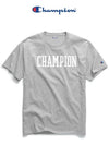 Initial logo short sleeve t shirt gray - CHAMPION - BALAAN 2