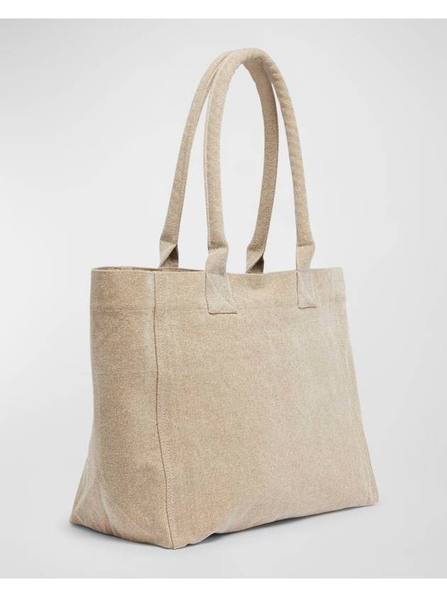 Yanky Zipper Eco Bag Tote Beige - ISABEL MARANT - BALAAN 5