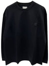 Luminous Jellyfish Back Logo Long Sleeve T-Shirt Black - WOOYOUNGMI - BALAAN 2