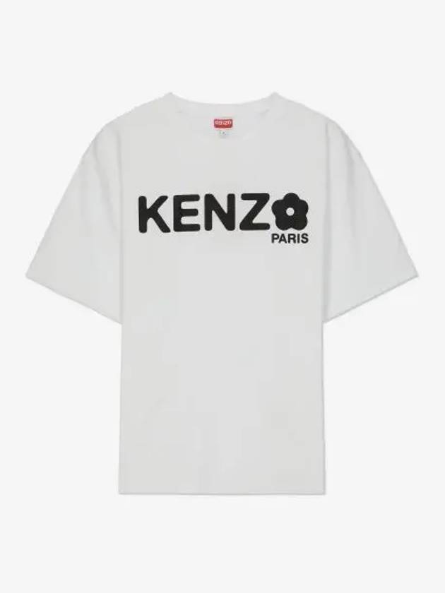 Boke Flower 2.0 Oversized Fit Short Sleeve T-Shirt White - KENZO - BALAAN 2