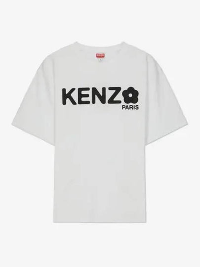 Boke Flower 2.0 Oversized Fit Short Sleeve T-Shirt White - KENZO - BALAAN 2