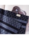 GG Two-Tone Wool Muffler Black - GUCCI - BALAAN.