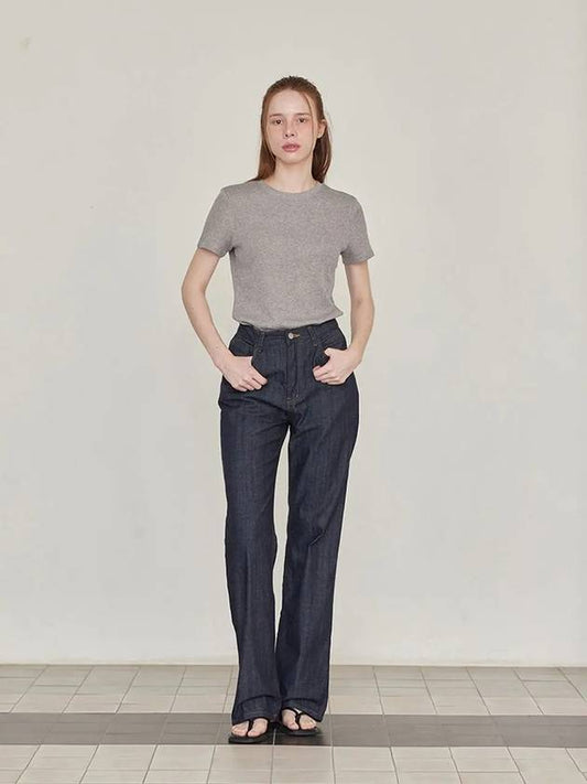 Nonfade Straight Denim Pants Indigo - LESEIZIEME - BALAAN 2