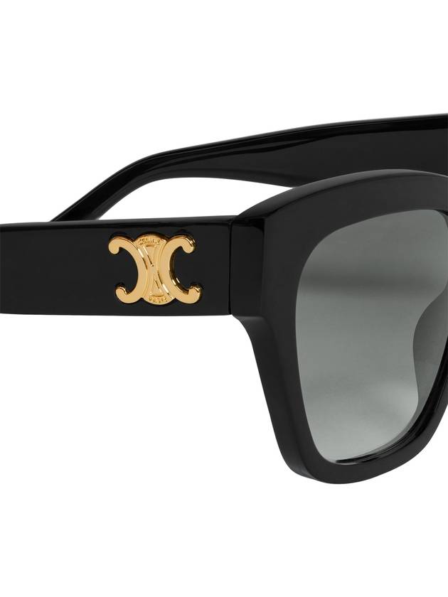 Eyewear Triomphe 09 Acetate Sunglasses Black - CELINE - BALAAN 5