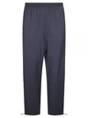 Jacquard Wool Straight Pants Navy - ACNE STUDIOS - BALAAN 2