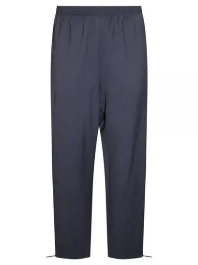 Jacquard Wool Straight Pants Navy - ACNE STUDIOS - BALAAN 2