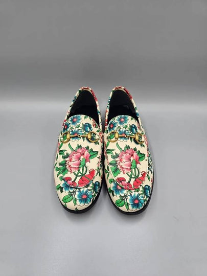 Women s Brixton Floral Horsebit Loafer 746392 - GUCCI - BALAAN 2