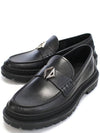 Explorer CD Diamond Canvas Smooth Calfskin Loafers Black - DIOR - BALAAN 2