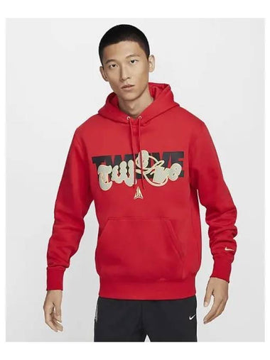 JA Men s Club Fleece Basketball Hoodie University Red Celestial Gold FZ1039 657 727017 - NIKE - BALAAN 1