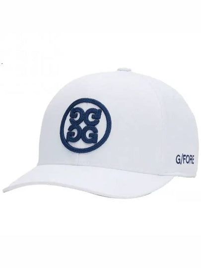 Circle G's Stretch Twill Snapback Hat Snow - G/FORE - BALAAN 2