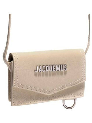 Jacquemus Pouch Bag Le Forte Azur Envelope Neck Pouch - JACQUEMUS - BALAAN 1