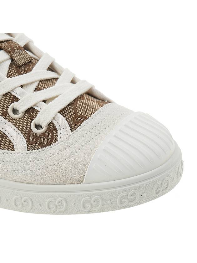 Original GG Fabric Low Top Sneakers Beige - GUCCI - BALAAN 10