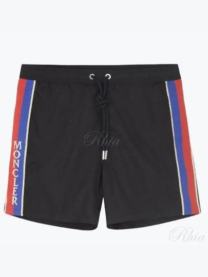 Banding Waist Swim Shorts Black - MONCLER - BALAAN 2