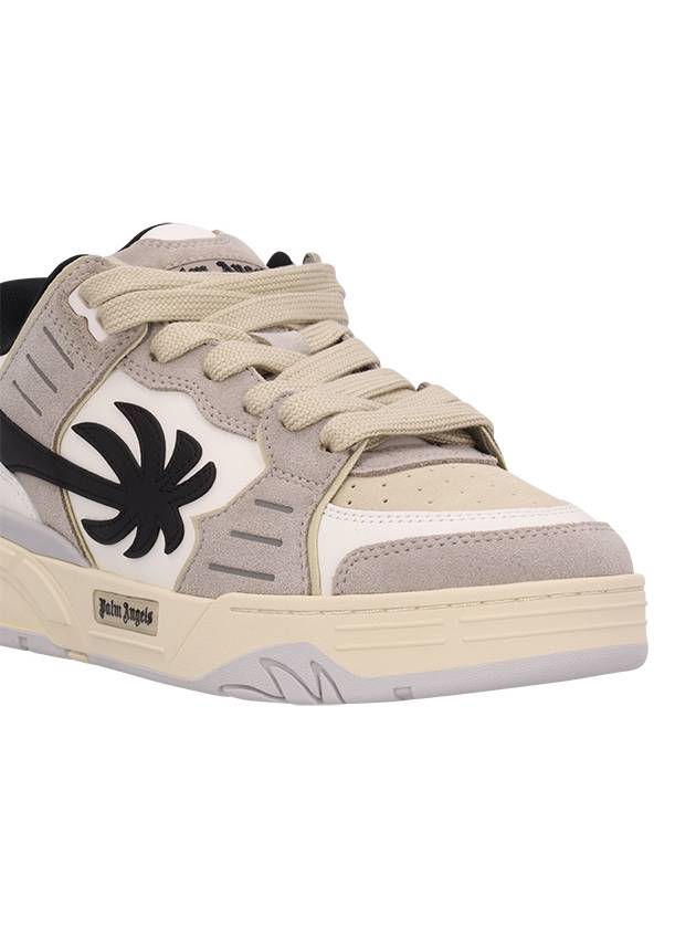 Venice suede low top sneakers white gray - PALM ANGELS - BALAAN 6