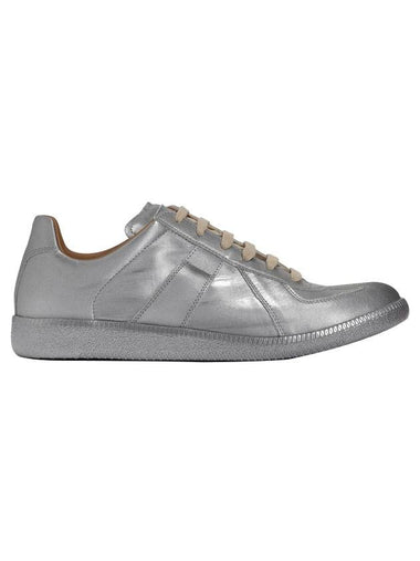 Men's Replica Low Top Sneakers Silver - MAISON MARGIELA - BALAAN 1