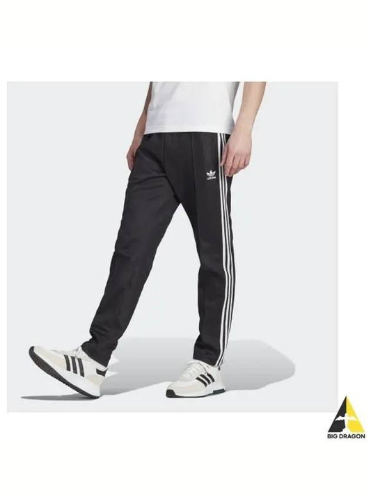 Beckenbauer Embroidered Logo Track Pants Black - ADIDAS - BALAAN 2