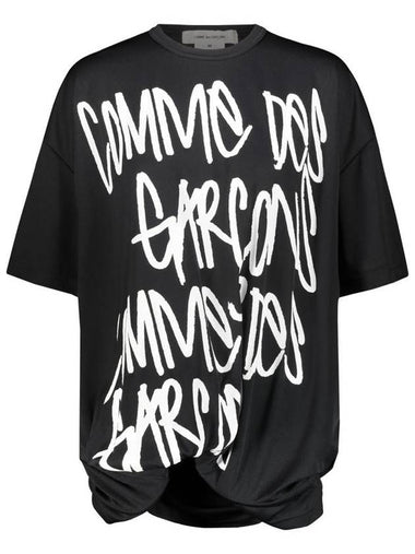 Comme Des Garçons Logo Print T-Shirt Clothing - COMME DES GARCONS - BALAAN 1