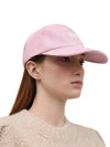 Tyrone Logo Wool Ball Cap Pink - ISABEL MARANT - BALAAN.