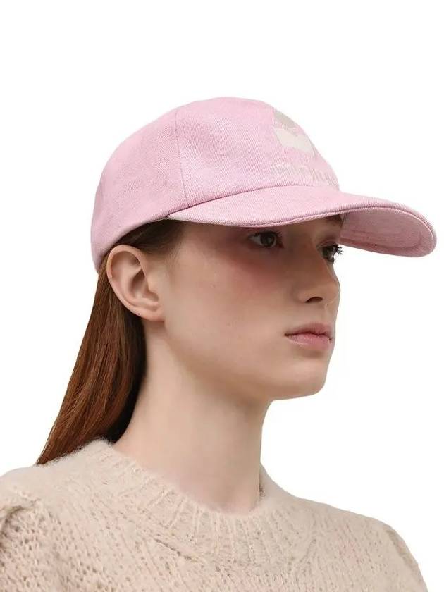 Tyron Logo Ball Cap Pink - ISABEL MARANT - BALAAN 9