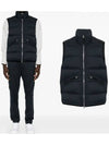 Seamless Tunnel Nylon Down Vest Navy - STONE ISLAND - BALAAN 2