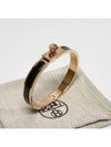 Mini Clic Kelly Bracelet Gold Black - HERMES - BALAAN 2