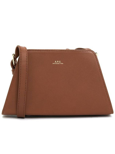 Tetra Small Shoulder Bag Brown - A.P.C. - BALAAN 2