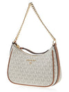 Jet Set Charm Logo Small Shoulder Bag Vanilla - MICHAEL KORS - BALAAN 3