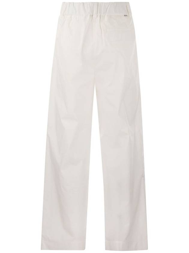 Cotton pleated trousers - WOOLRICH - BALAAN 2