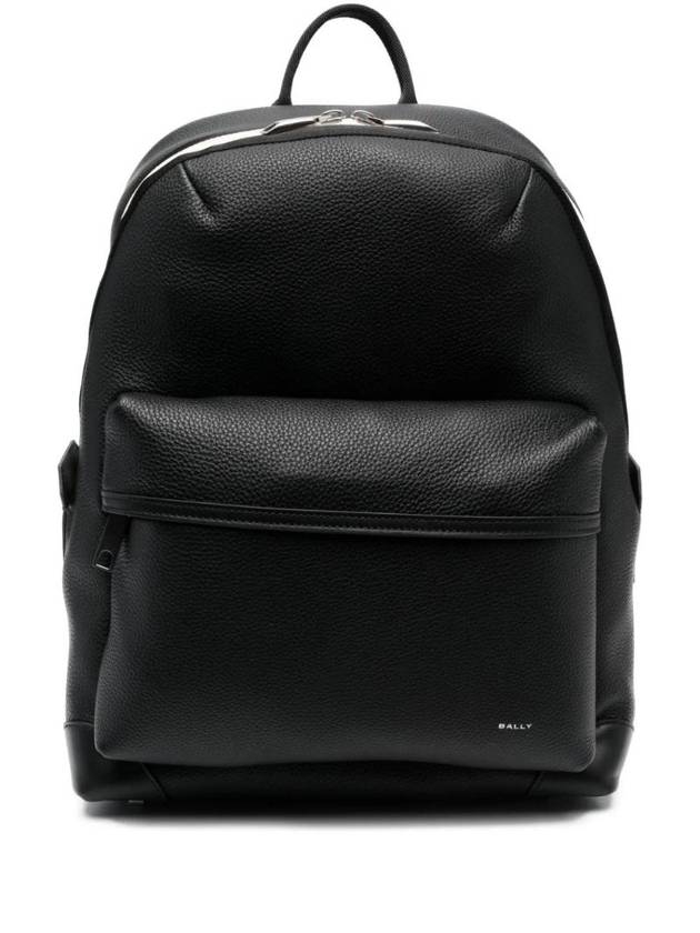 logo print leather backpack 6304612 - BALLY - BALAAN 1