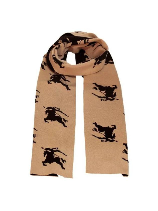 All Logo Cashmere Scarf Brown - BURBERRY - BALAAN 1