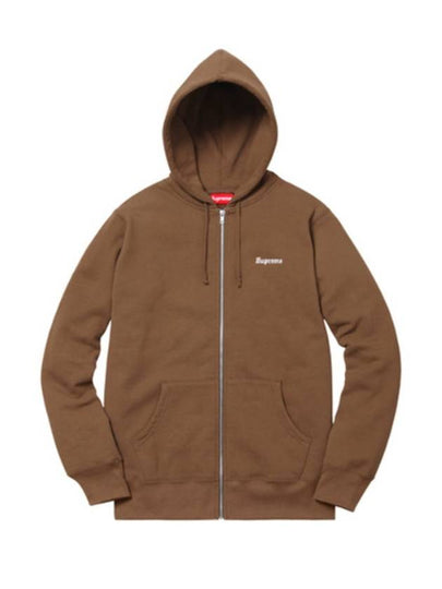 666 Zip Up Sweat Brown - SUPREME - BALAAN 2