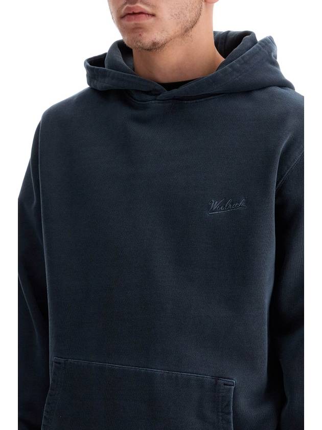 hooded sweatshirt with tie-d - WOOLRICH - BALAAN 4