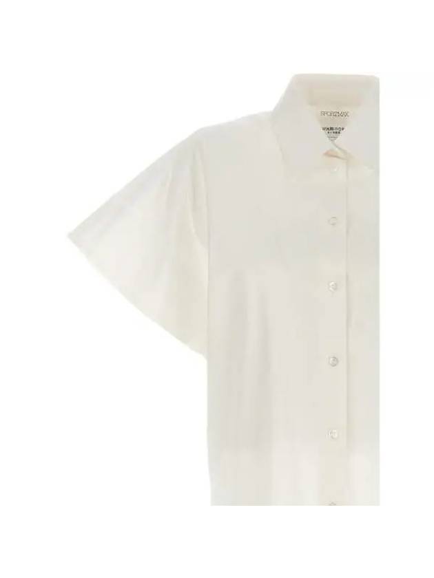 SPORTMAX PIOVRA White Short Sleeve Shirt PIOVRA001 - ETC - BALAAN 3