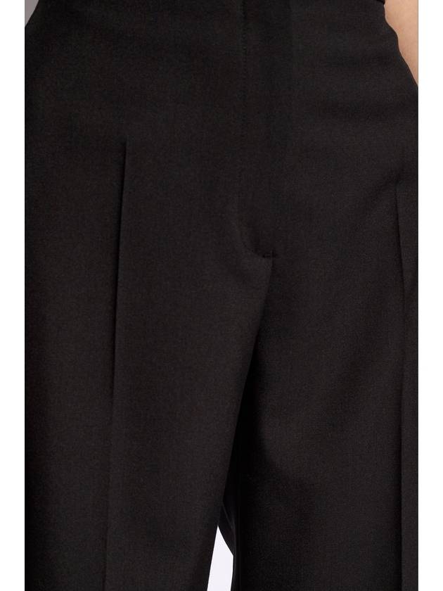 PS Paul Smith Pleat-front Trousers, Women's, Black - PAUL SMITH - BALAAN 5