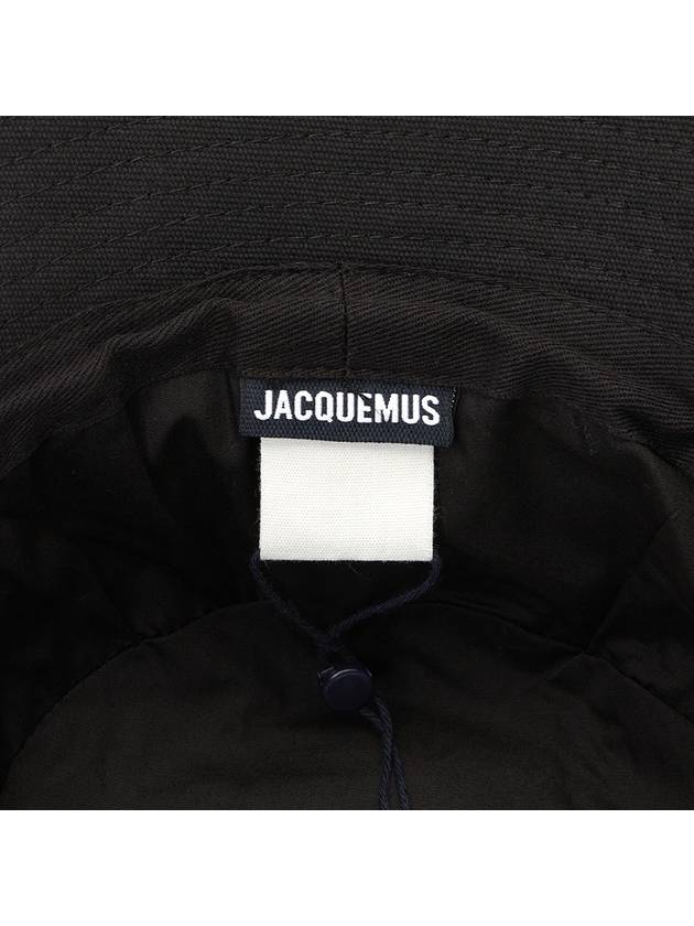 Le Bob Gadjo Bucket Hat Black - JACQUEMUS - BALAAN 9