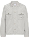 Chrome R Pocket Over Long Sleeve Shirt Grey - CP COMPANY - BALAAN 1