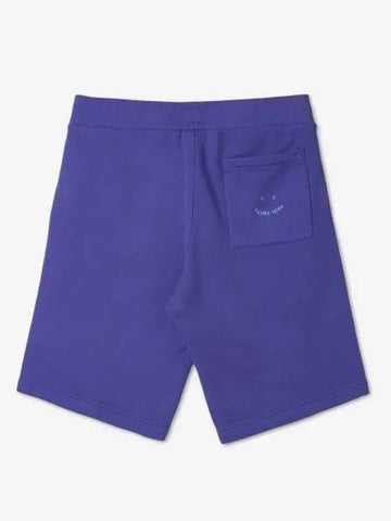 Happy Logo Shorts Pants Purple M2R964XEK2116953 - PAUL SMITH - BALAAN 1