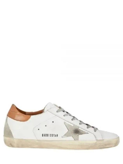 Brown Tab Superstar Classic Low Top Sneakers White - GOLDEN GOOSE - BALAAN 2