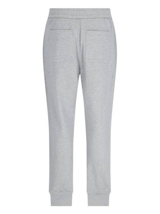 Logo Drawstring Track Pants Grey - MOOSE KNUCKLES - BALAAN 3