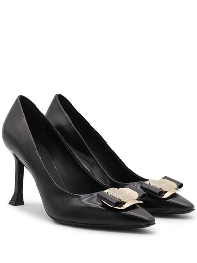 Ferragamo With Heel Black - SALVATORE FERRAGAMO - BALAAN 2