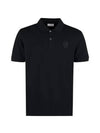 Skull Patch Short Sleeve Polo Shirt Brown - ALEXANDER MCQUEEN - BALAAN 2