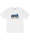 Kids Women Graffiti T Shirt S4MSJBTH274 001 - MSGM - BALAAN 2