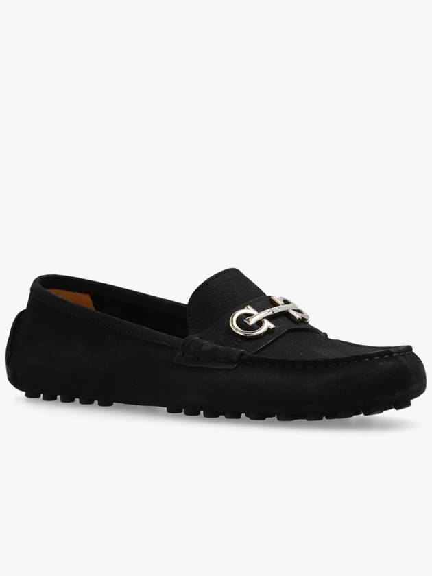 FERRAGAMO ‘Odilia’ Moccasins, Women's, Black - SALVATORE FERRAGAMO - BALAAN 4