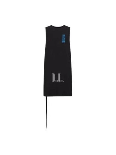 Cotton Long Tank Sleeveless Black - MAISON MARGIELA - BALAAN 2