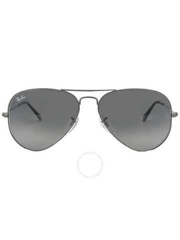 Ray Ban Aviator Gradient Grey Unisex Sunglasses RB3025 004/71 58 - RAY-BAN - BALAAN 1