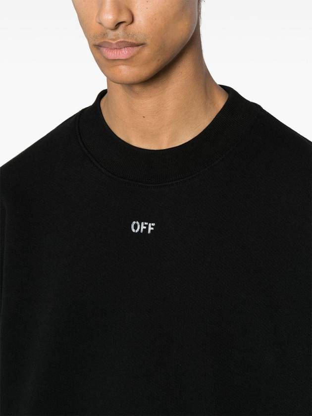 OFF-WHITE OFF STAMP SKATE CREWNECK - OFF WHITE - BALAAN 5