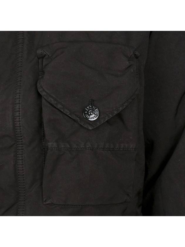 Wappen David TC Down Jacket Black - STONE ISLAND - BALAAN 10