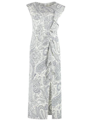 midi dress 123084603 990 WHITE - ETRO - BALAAN 1