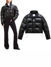 Vinyl Padding Jacket Black - COURREGES - BALAAN 2